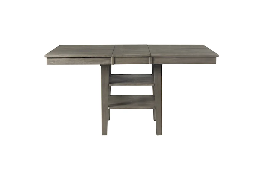 Huron Rectangular Counter Height Pedestal Table by AAmerica at Esprit Decor Home Furnishings